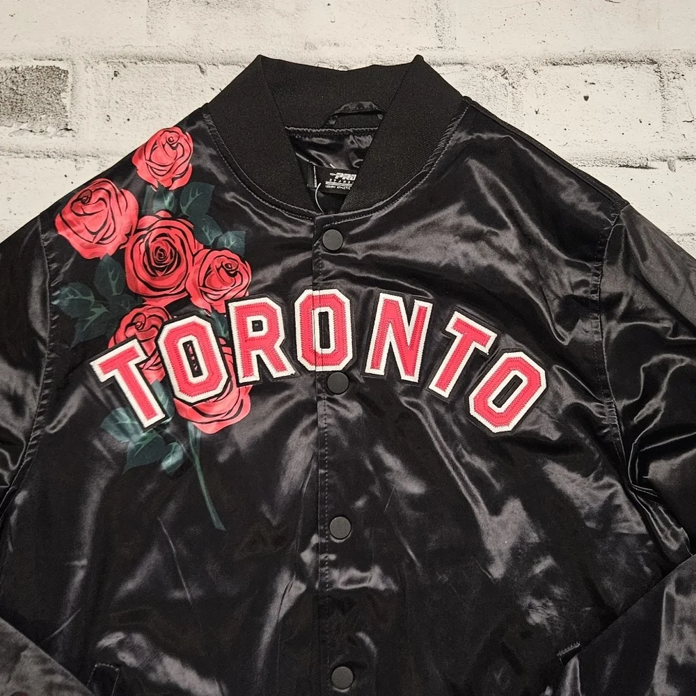 Toronto Raptors Pro Standard Satin Jacket Size XL NWT - Picture 5 of 11